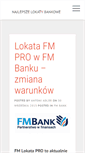 Mobile Screenshot of najlepszelokatybankowe.com